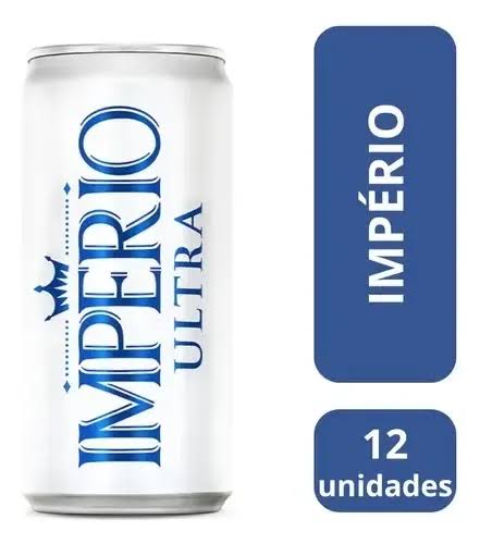 Cerveja Império Ultra Lata 269ml Sem Glúten Light (12 Unid)